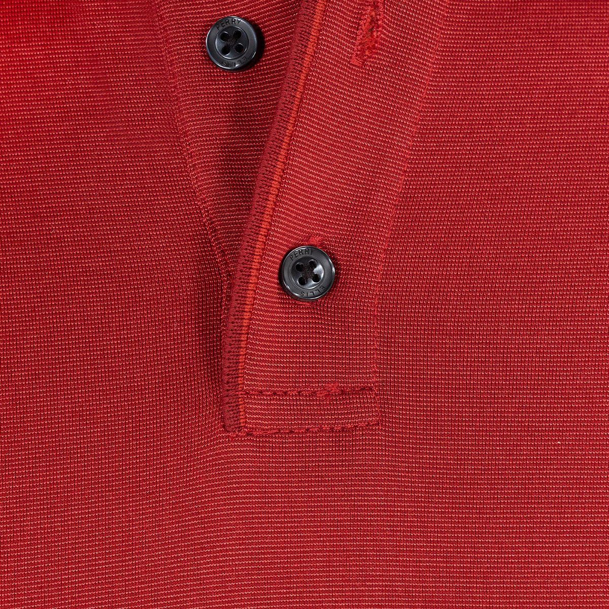 Camiseta tipo polo en color rojo de Perry Ellis CM00129171