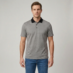 Camiseta Polo Classic Fit Perry Ellis CM00133 - Azul Rey - Modelo