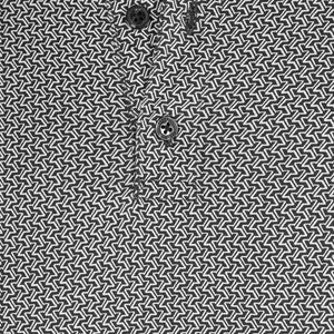 Camiseta tipo polo en negro de Perry Ellis CM00133031