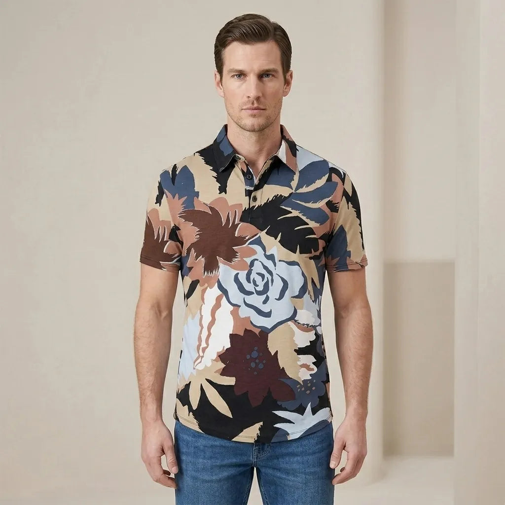 Camiseta Polo Classic Fit Perry Ellis CM00138 Imagen secundaria del producto