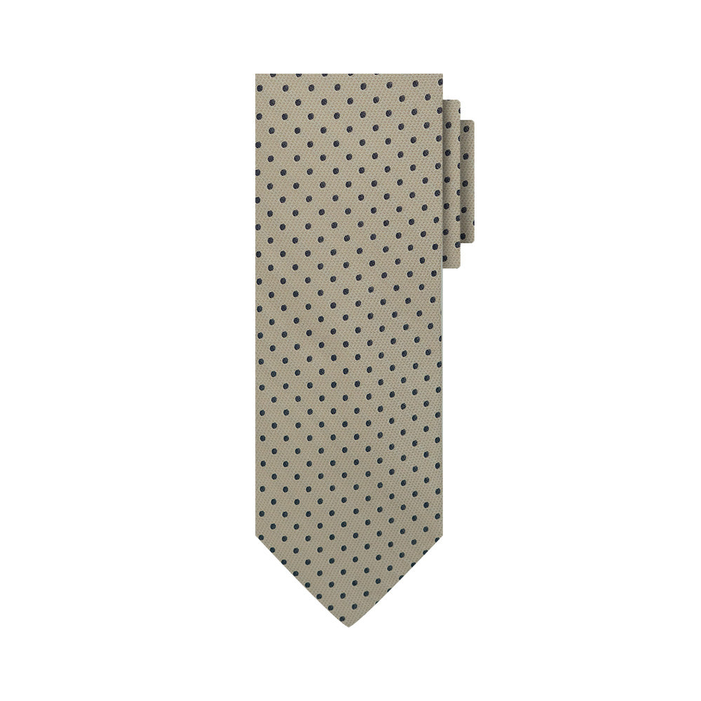 Corbata Jackard Mini Print Brooks Brothers Habano CO03315
