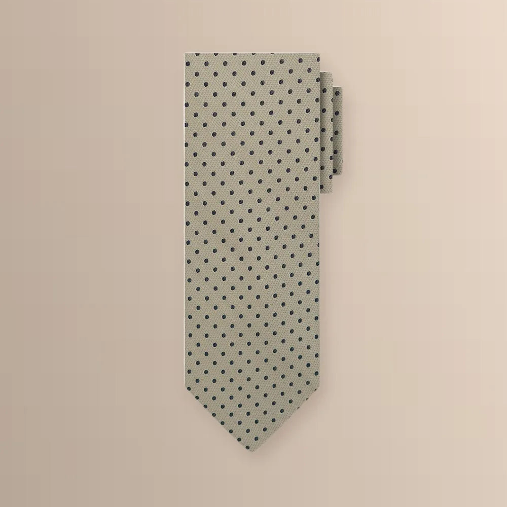 Corbata Jackard Mini Print Brooks Brothers CO03315 - Habano Claro - Swatch Imagen principal del producto