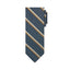 Corbata Striped Brooks Brothers CO03318 - azul-medio - Swatch