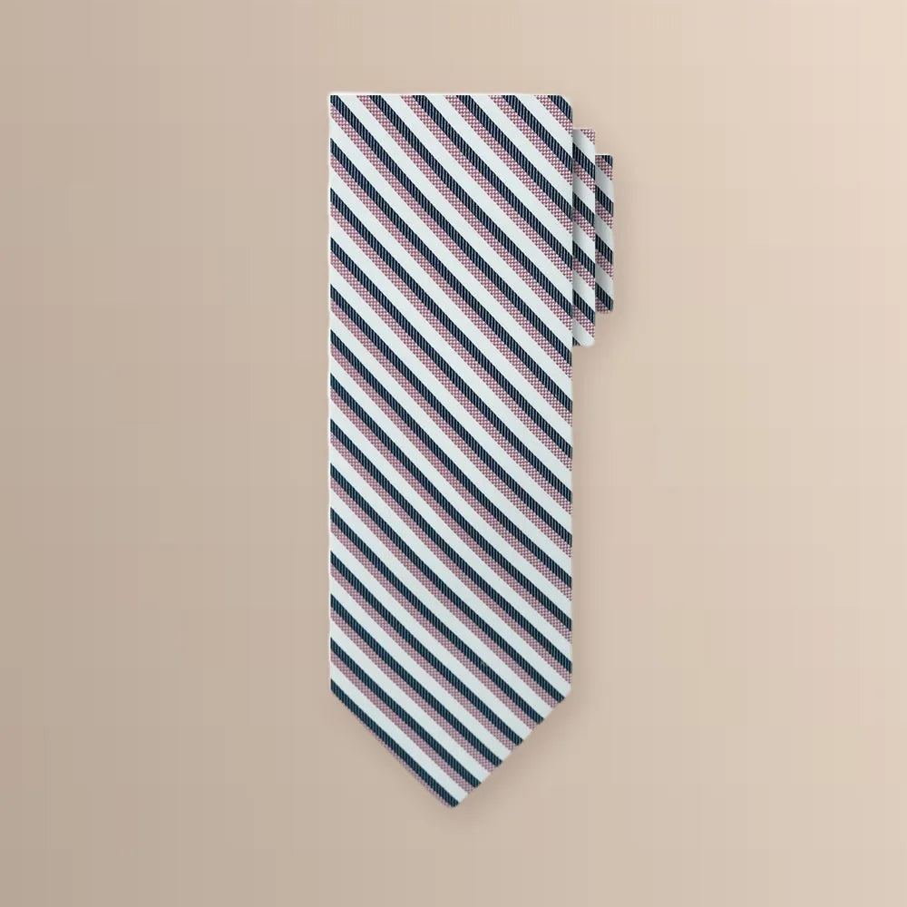Corbata Mini Striped Brooks Brothers CO03320 - Verde Medio - Producto
