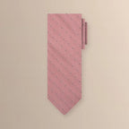 Corbata Jackard Mini Print Brooks Brothers CO03324 - Rosa - Swatch