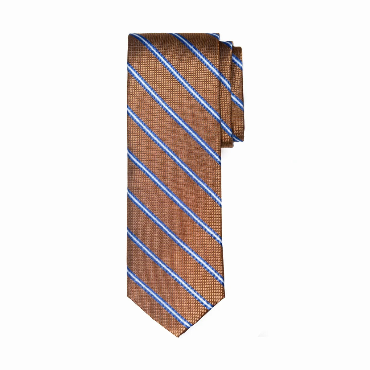 Corbata Mini Striped Brooks Brothers CO03325 - Habano - Swatch Imagen principal del producto