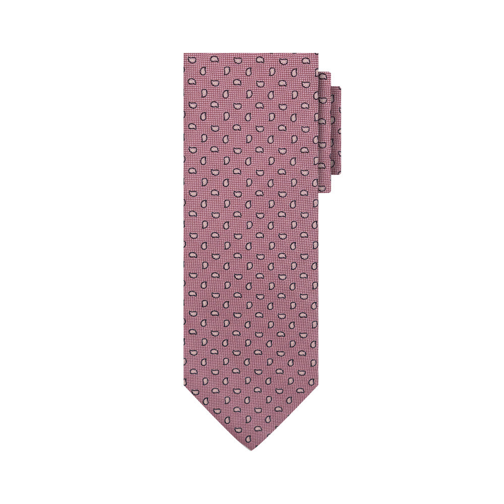 Corbata Jackard Mini Print Brooks Brothers Rosada CO03328