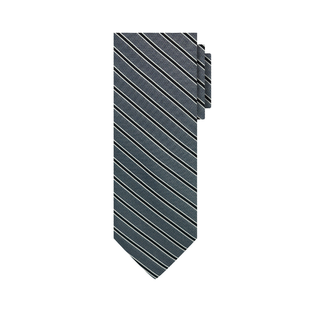 Corbata Mini Striped Brooks Brothers Gris CO03338