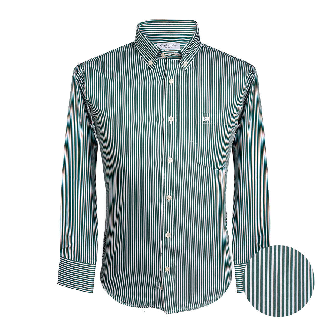Camisa Sport en color Verde Medio de Guy Laroche CS00815072