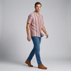 Camisa Sport Vinotinto Classic Fit Perry Ellis CS00886