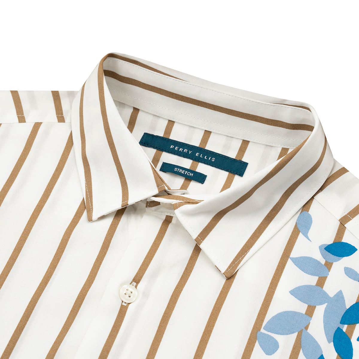 Camisa Sport con diseño en lineas de Perry Ellis CS00904000