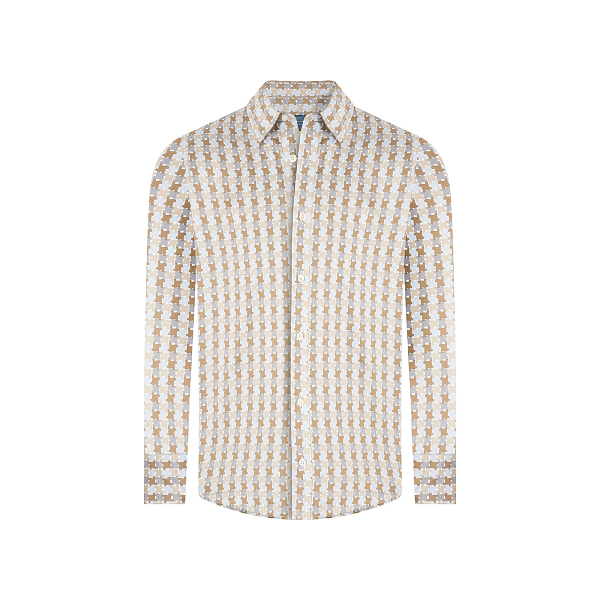 Camisa Sport con dise¤o en lineas de Perry Ellis CS00906052