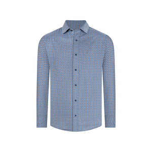 Camisa Sport en color Azul de Perry Ellis CS00914013