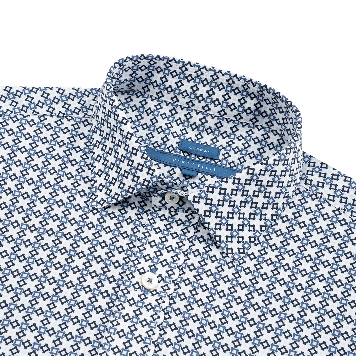 Camisa Sport en color Azul de Perry Ellis CS00915013