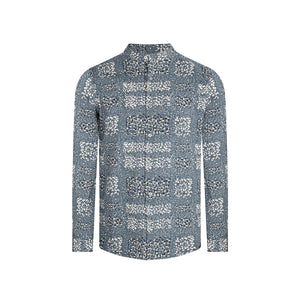 Camisa Sport con estampado en Gris de Perry Ellis CS00917023