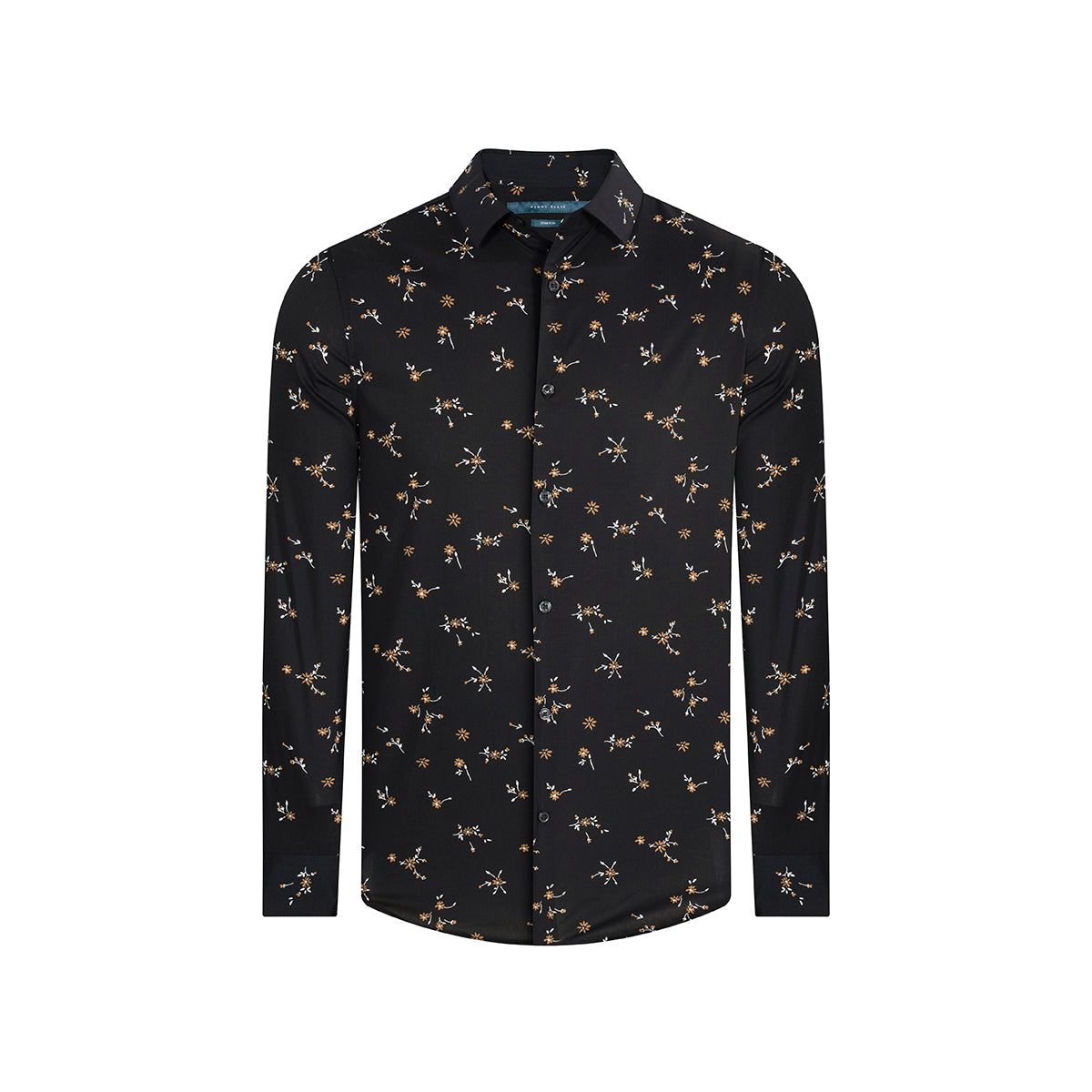 Camisa Sport con estampado en negro de Perry Ellis CS00918031