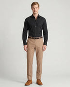Camisa Sport Classic Fit Perry Ellis CS00918 - Negro - Modelo cuerpo completo