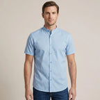 Camisa Sport CS00921-012 Azul Claro - vista 3