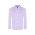 Camisa Sport Classic Fit Cuello Mao Austin Reed CS00926 - Lila - Frente ghost mannequin