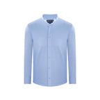 Camisa Sport Classic Fit Cuello Mao Austin Reed CS00926 - Azul Claro - Frente ghost mannequin
