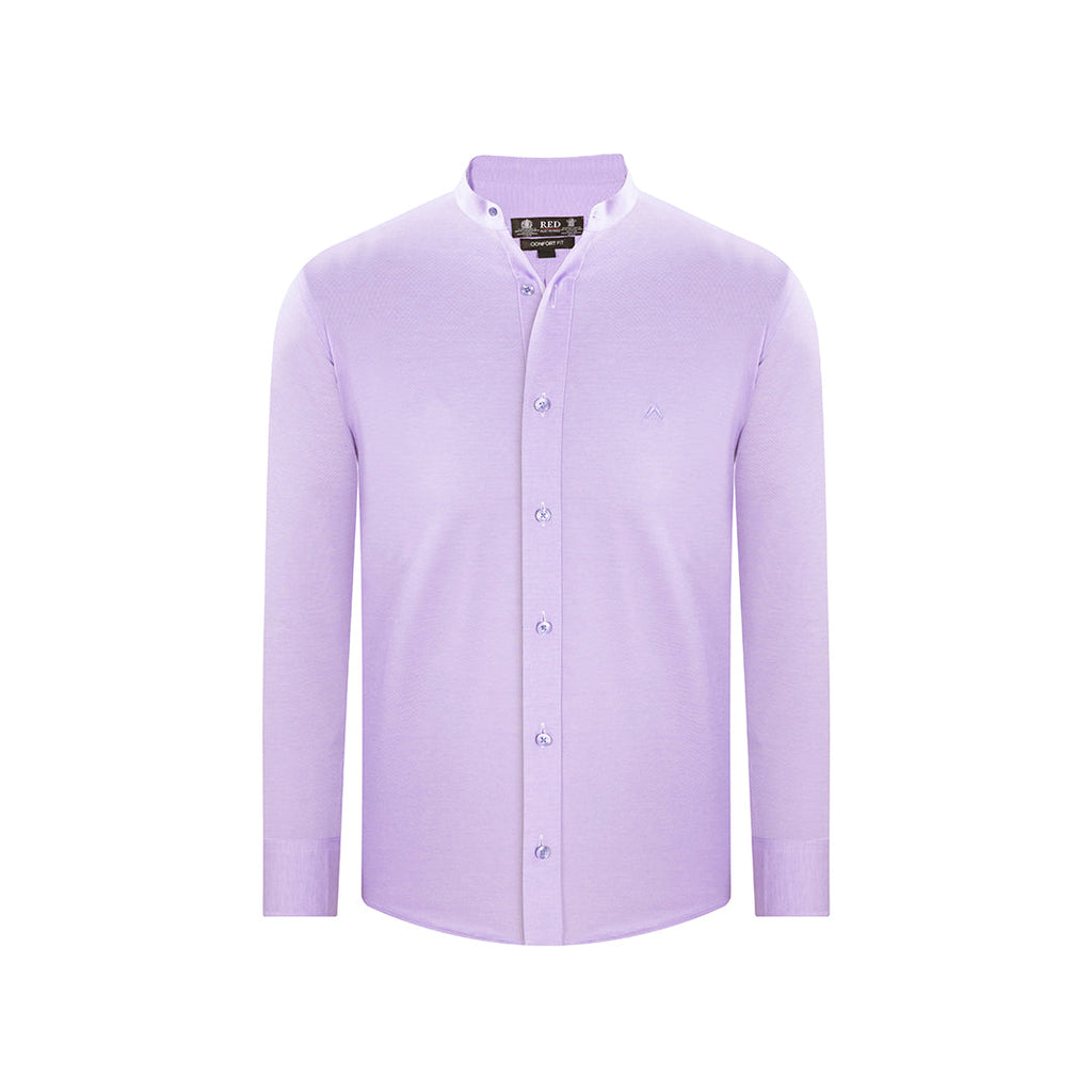 Camisa Sport Austin Reed CS00926 - Lila - Frente ghost mannequin