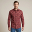 Camisa Sport Rojo Classic Fit Perry Ellis CS00927