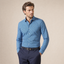 Camisa Sport Azul Classic Fit Perry Ellis CS00935
