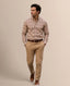 Camisa Sport Cuadros Button Down Collar Classic Fit Non Iron Brooks Brothers CS00960 - Modelo lifestyle