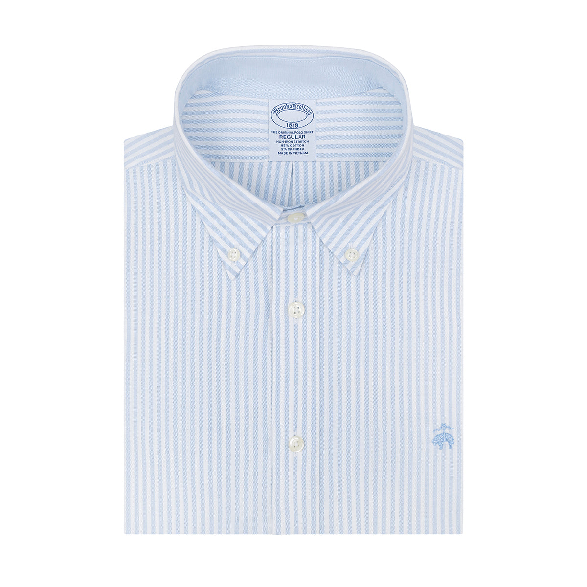 Camisa Sport Rayas NON IRON Button Down Collar Classic Fit Brooks Brothers CS00965