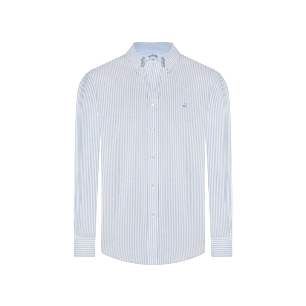 Camisa Sport Rayas NON IRON Button Down Collar Classic Fit Brooks Brothers CS00965 - Frente ghost mannequin