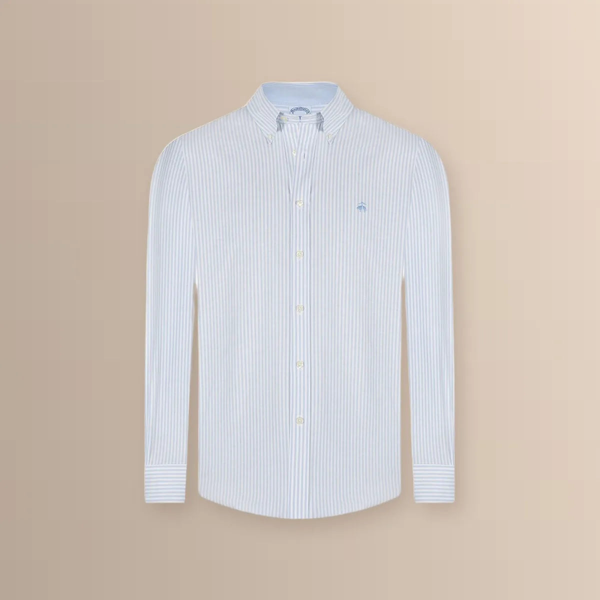 Camisa Sport Rayas NON IRON Button Down Collar Classic Fit Brooks Brothers CS00965 - Frente ghost mannequin