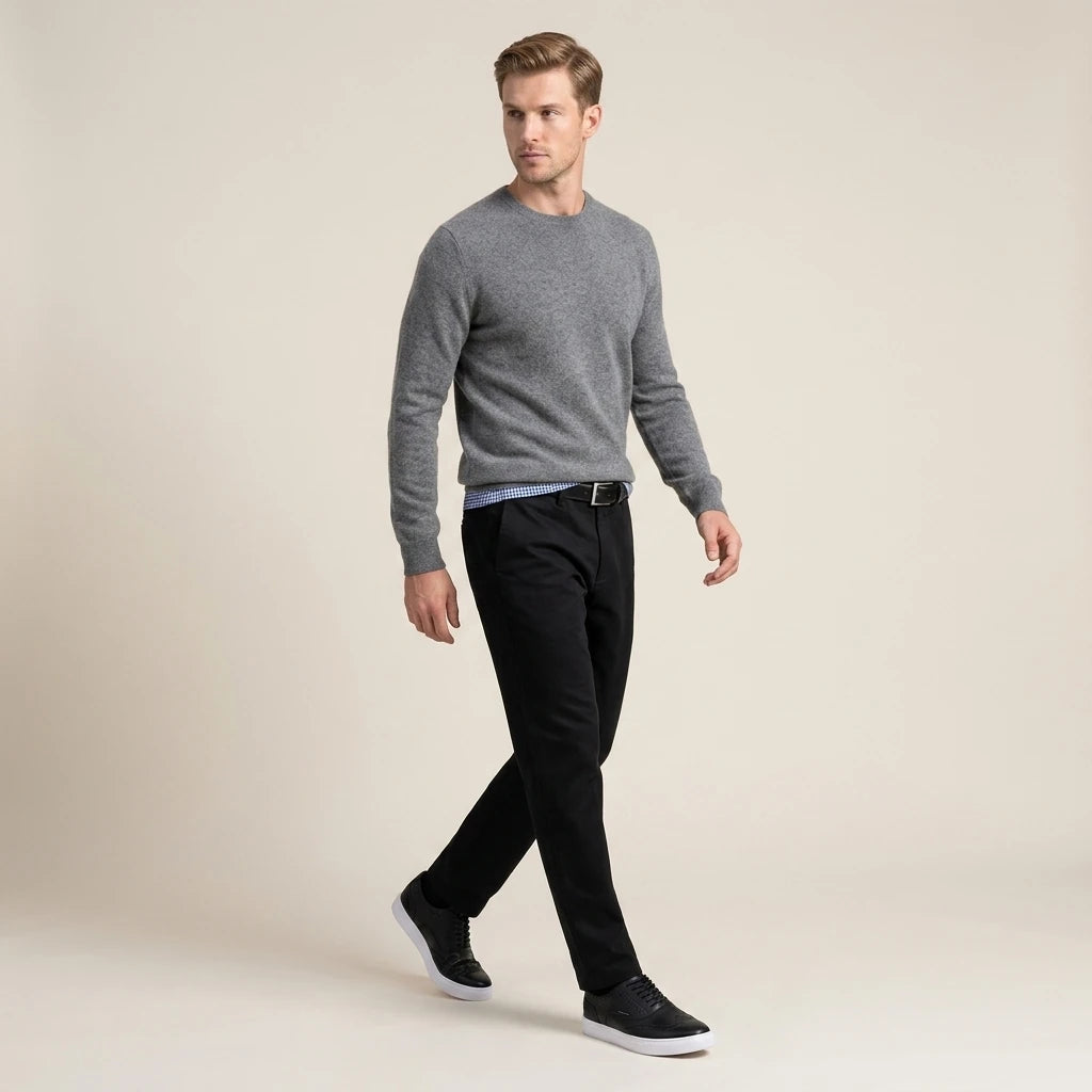 Pantalón Classic Fit Guy Laroche PS00129C - Negro