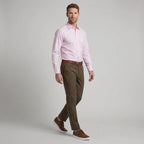 Pantalón Classic Fit Guy Laroche PS00129C - Cafe Oscuro