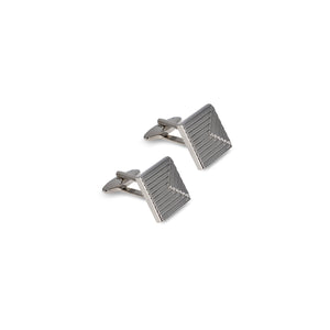 Mancornas con diseño cuadrado y relieve metalico MA00258022