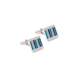 Mancornas cuadradas en color azul MA00265013