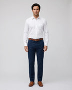 Pantalón Classic Fit Guy Laroche PF00004B - Azul Oscuro - Modelo cuerpo completo