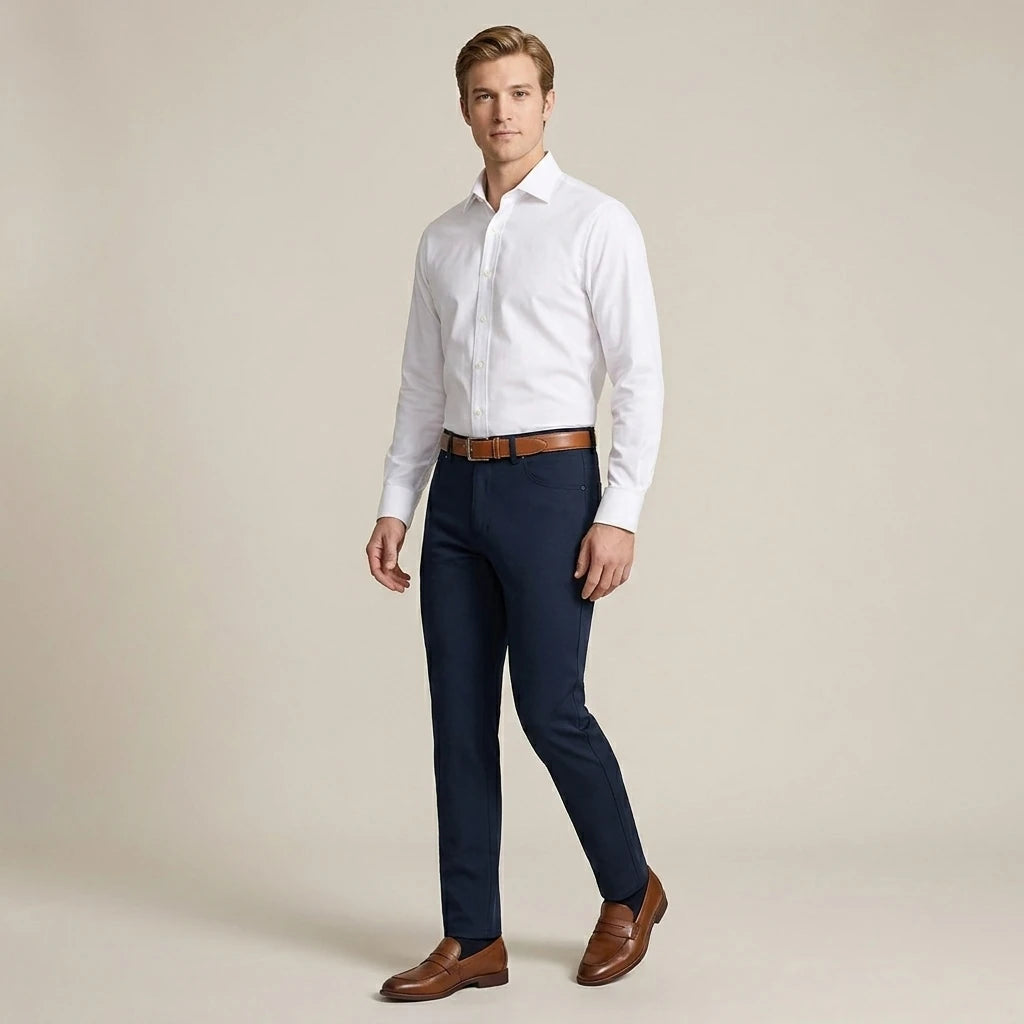 Pantalon PS00147 - Azul Oscuro - vista 1