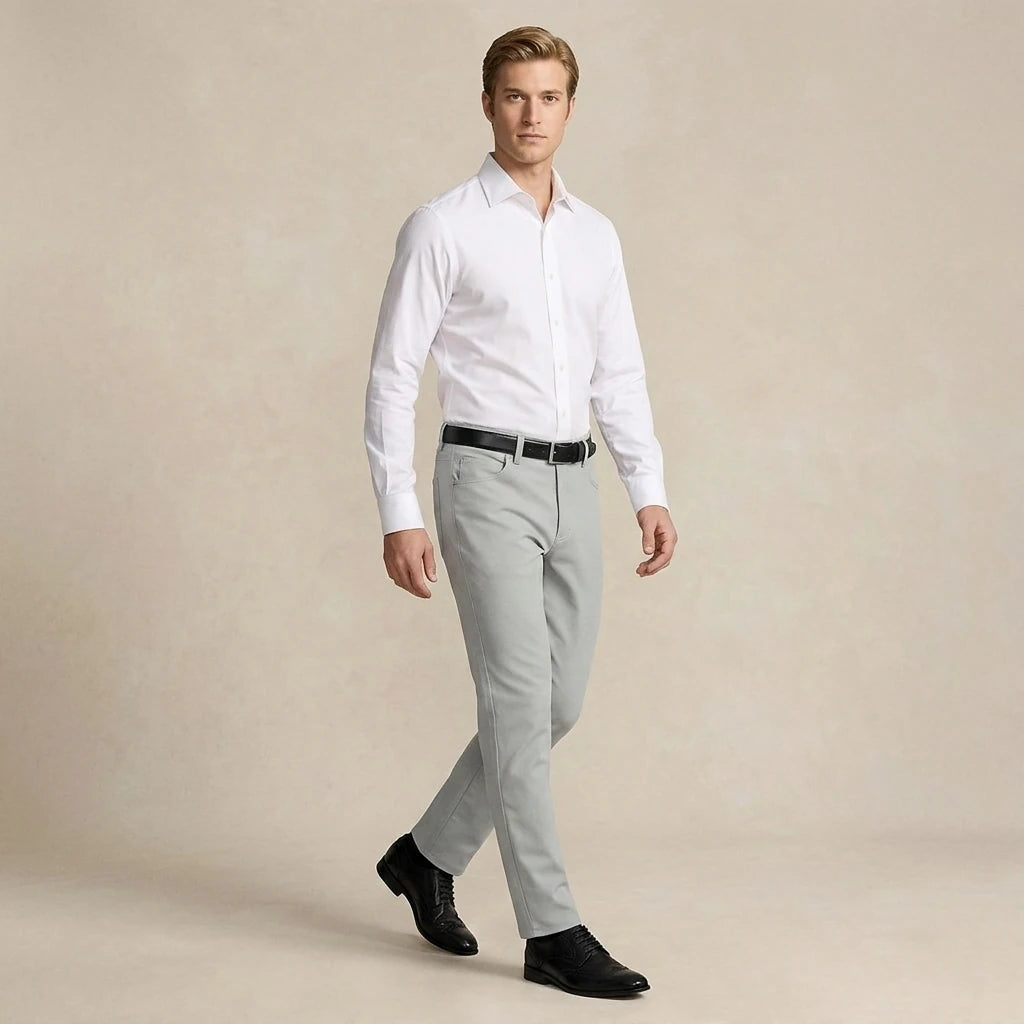 Pantalon PS00147 - Gris Claro - vista 1