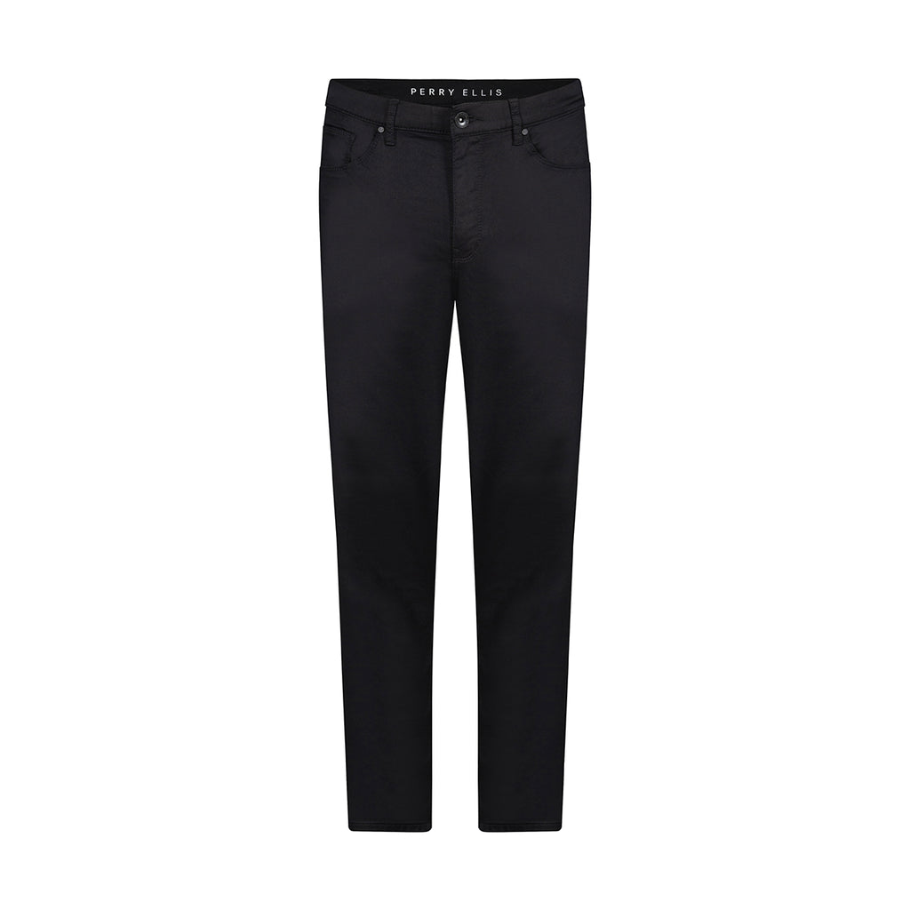 Pantalón Classic Fit Perry Ellis PS00147 - Negro - Frente ghost mannequin
