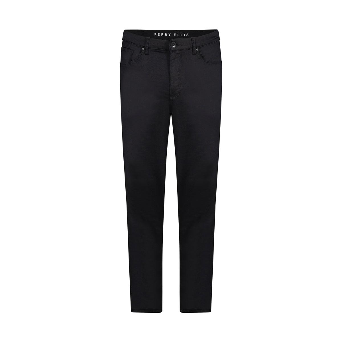 Pantalón Classic Fit Perry Ellis PS00147 - Negro - Frente ghost mannequin