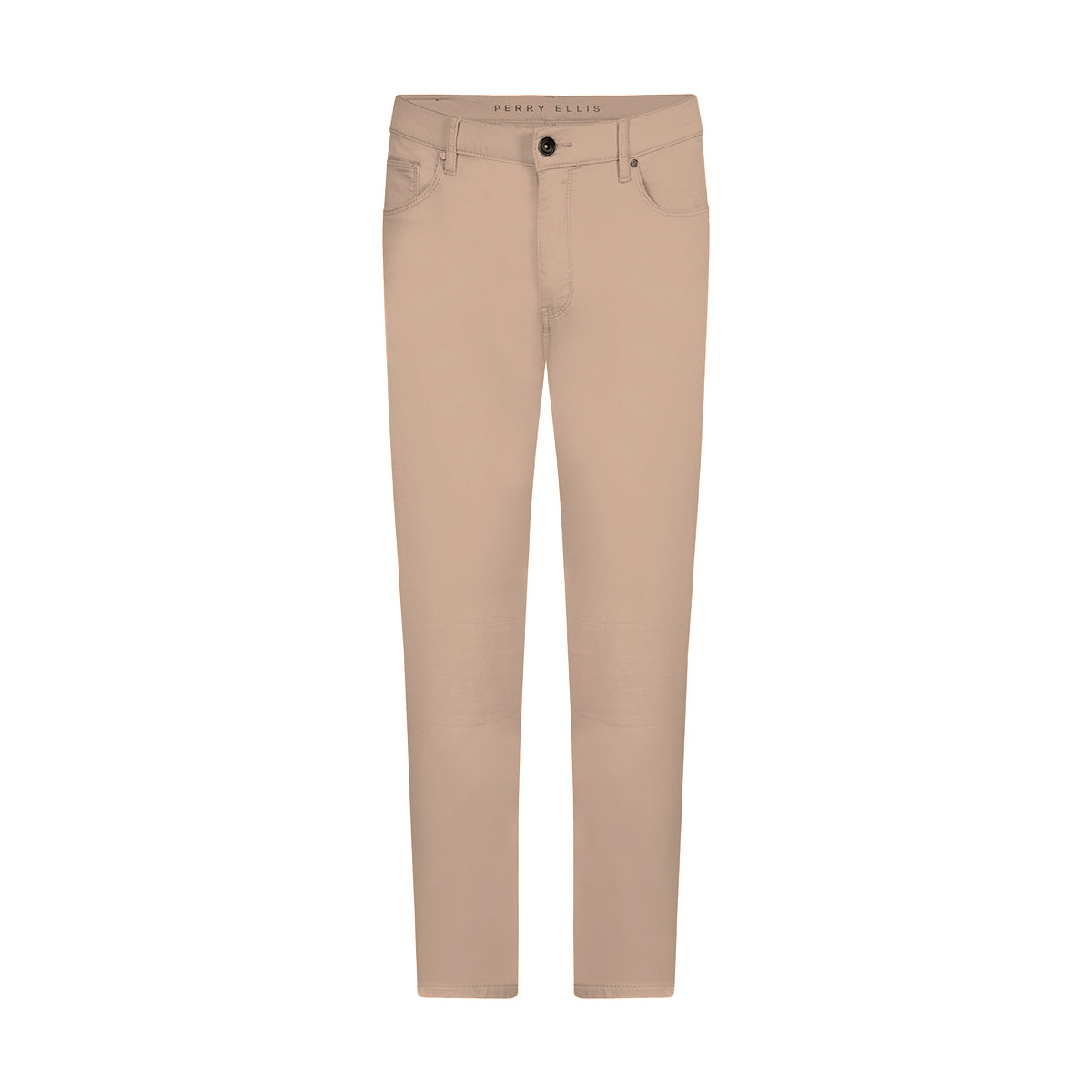 Pantalón Classic Fit Perry Ellis PS00147 - Camel - Frente ghost mannequin