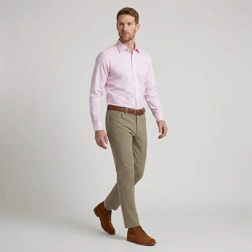 Pantalon PS00147 - Camel - vista 1
