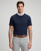 Pantalón Classic Fit Perry Ellis PS00147 - Gris Claro - Modelo frente medio