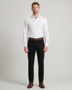 Pantalón 5 Pocket Classic Fit Perry Ellis PS00148 - Negro - Modelo cuerpo completo