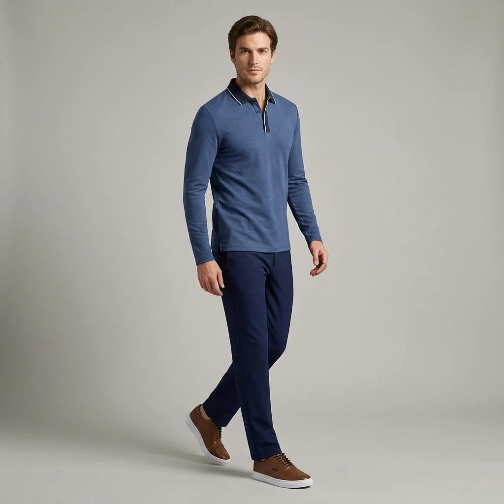 Pantalon PS00158 - Azul Oscuro - vista 1
