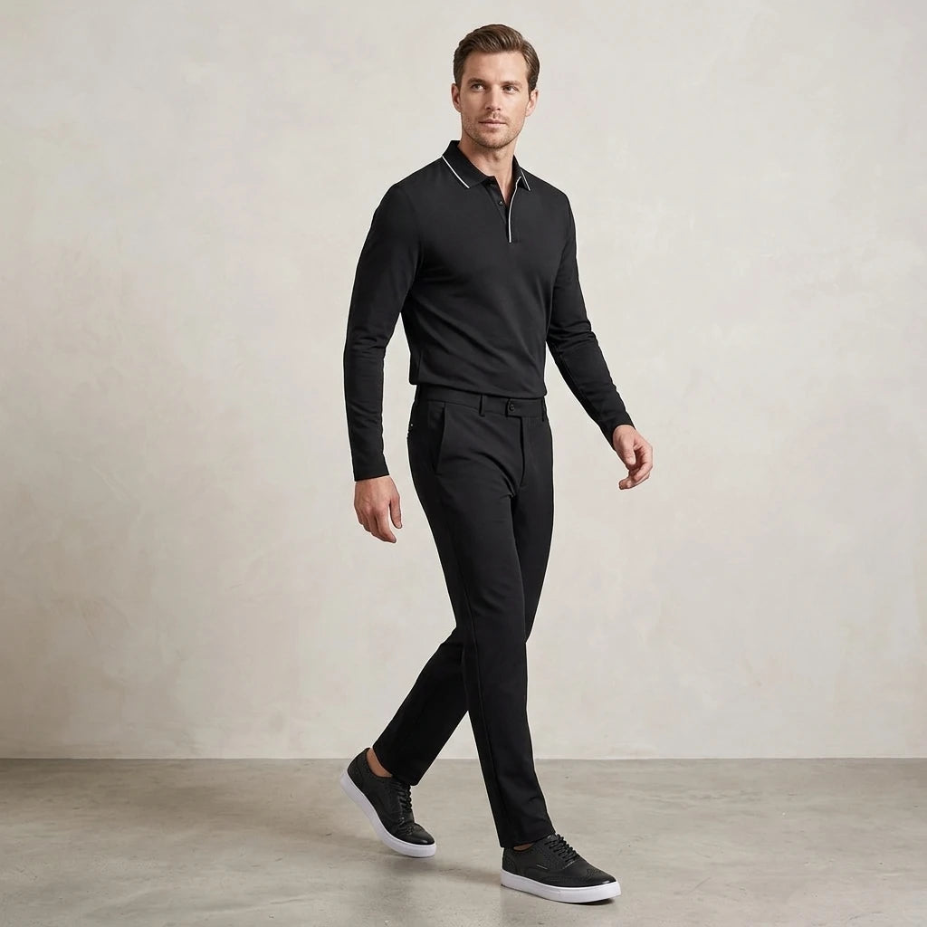 Pantalon PS00158 - Negro - vista 2
