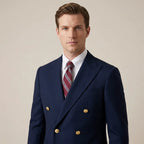 SACO AZUL OSCURO CRUZADO BROOKS BROTHERS SA00033