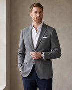 Saco Classic Fit Guy Laroche SA00471 - gris-4 - Modelo plano americano lookbook
