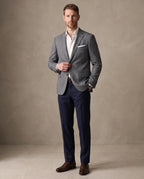 Saco Classic Fit Guy Laroche SA00471 - gris-4 - Modelo cuerpo completo