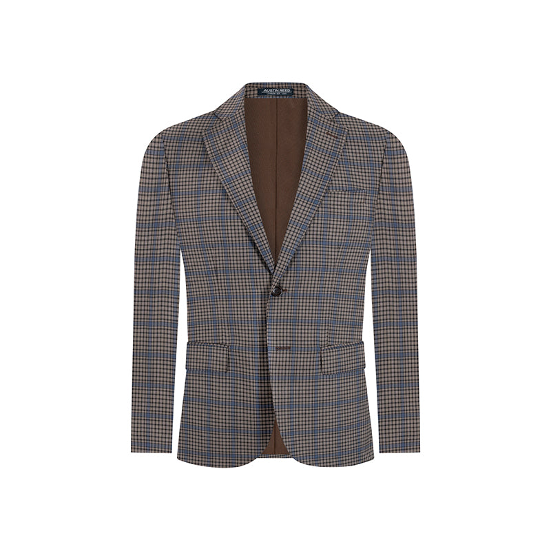 Saco Cuadros Classic Fit Austin Reed SA00487